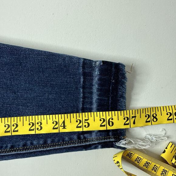 Spanx Jeans Women Medium Blue Ankle Skinny High Rise Shaping Core Control - Picture 14 of 16